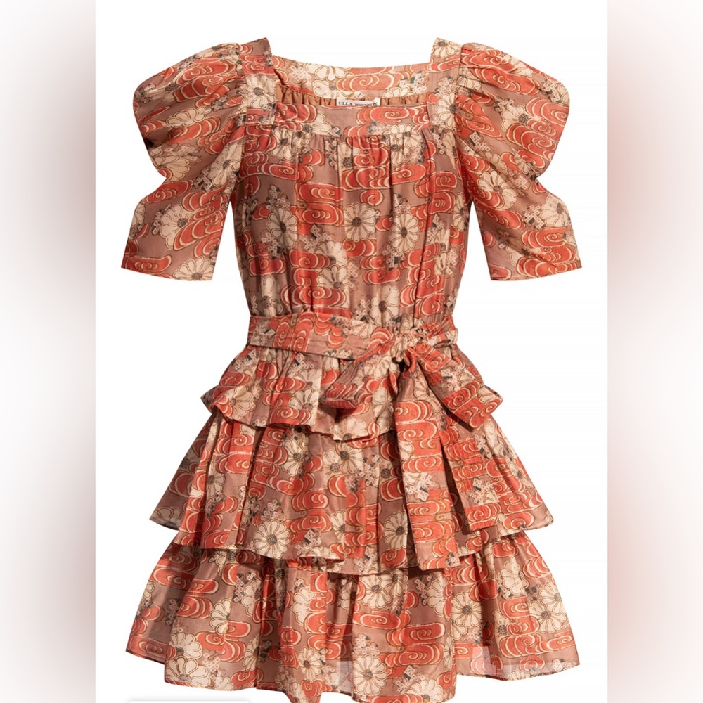 ELISSE’ DRESS WITH TIE WAIST